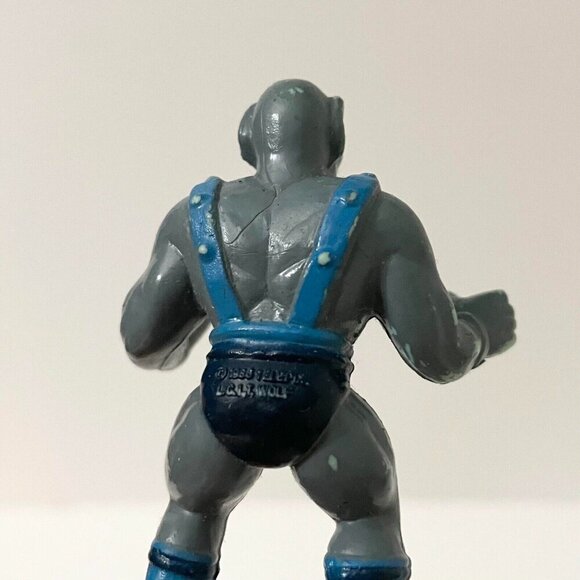 Vintage 1986 Thundercats Panthro 2.5 Inch Mini Figure Action Figure Telepix Flaw - Picture 11 of 16